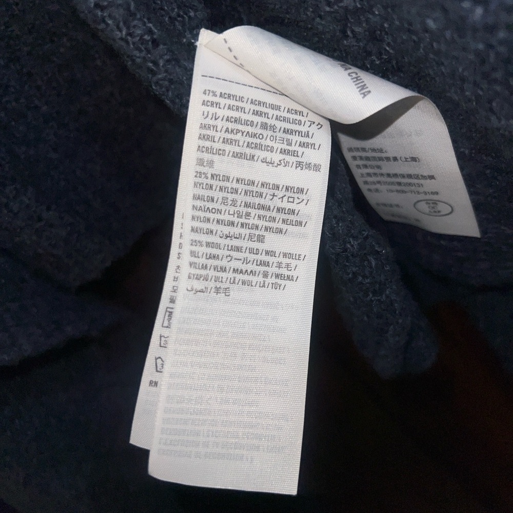 Women's Gray‎ Open Front wool blend Cardigan Sweater small - Picture 4 of 5